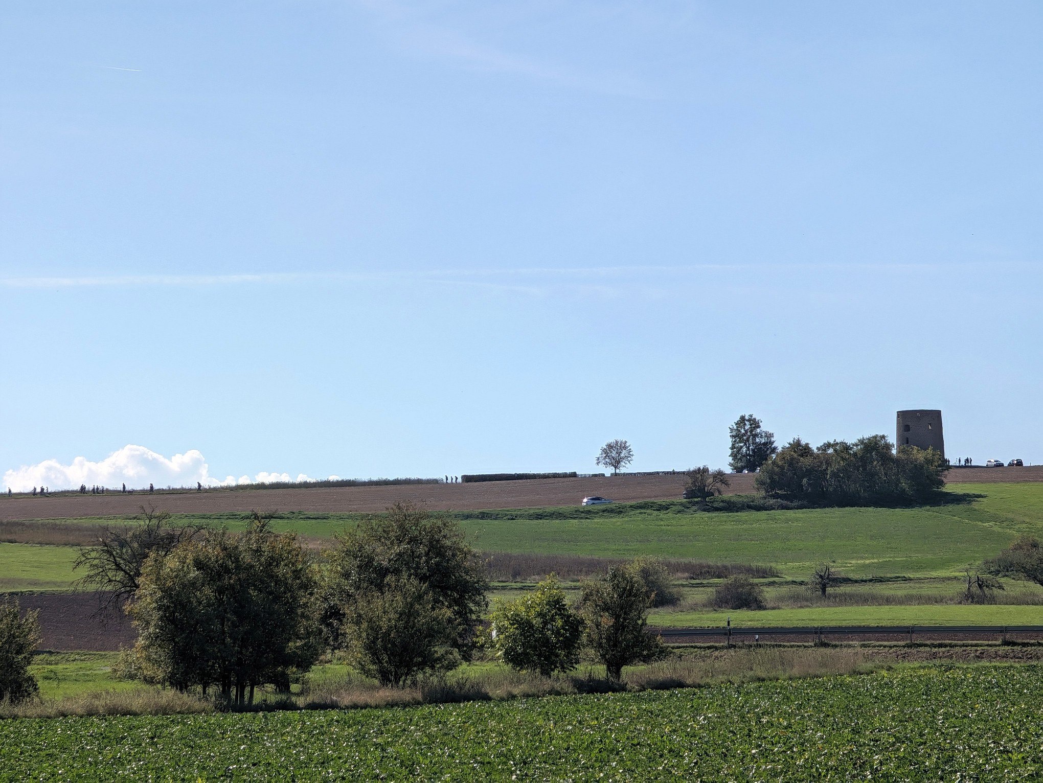 Auf dem Weg zur Burg.